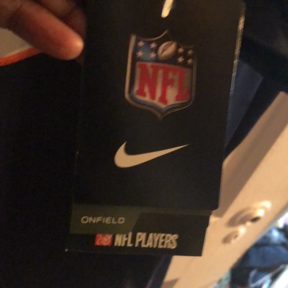 Nike Men's Chicago Bears Nick Foles #9 Navy Game Jersey Size XL - Picture 6 of 10